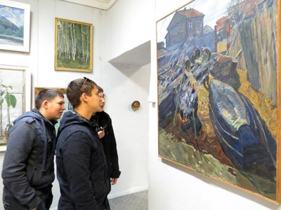 Экскурсия в картинную галерею села Воскресенское