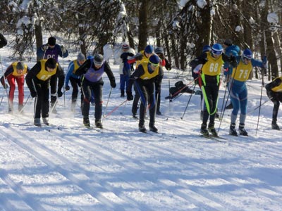 Лыжные гонки в зачет Спартакиады