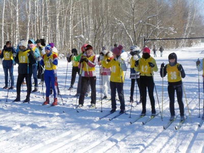 Лыжные гонки в зачет Спартакиады
