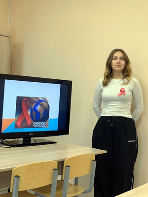 В группе 1ПК-22 была проведена беседа Правда о СПИДе