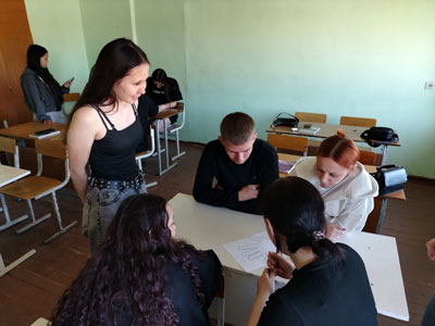 В группе 1ЮСП-24 прошел тренинг Твой выбор