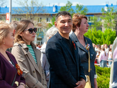 Торжественный митинг, посвященный 81-й годовщине Великой Победы