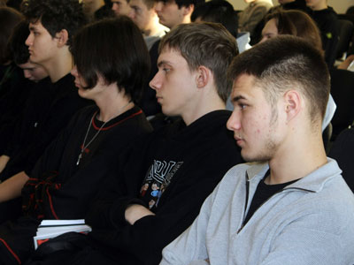 Встреча с военкомом города