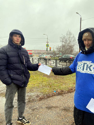 Профилактическая беседа о ПДД и безопасном маршруте Дом-колледж-дом