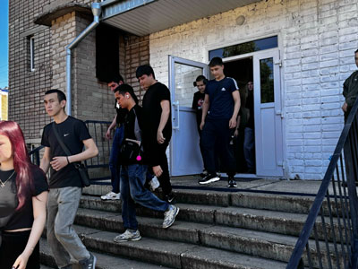 Тренировка по пожарной безопасности
