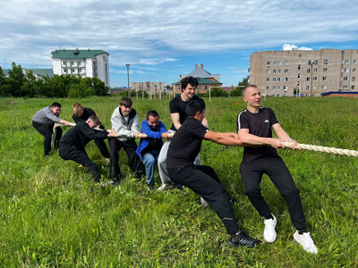 Спортивные соревнования, посвященные Дню России